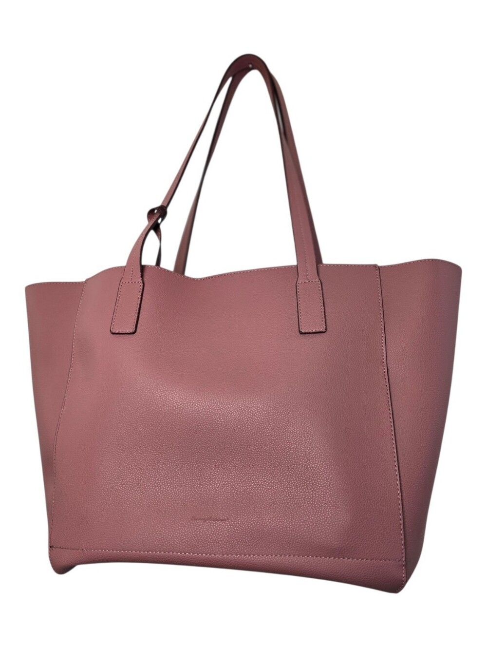 Tommy Bahama NWOT Mauve Pink Large Tote Bag Maroon Insert Spacious Shoulder Bag